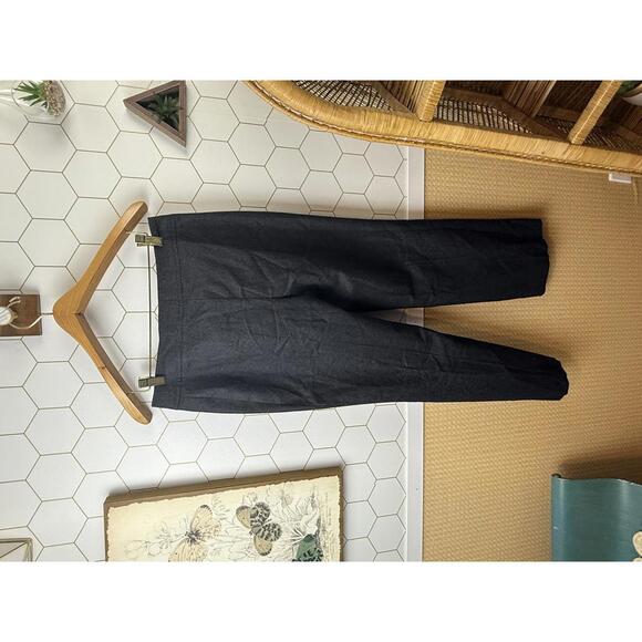 Akris Punto 100% Wool Charcoal Trouser Pant - Size - 4 - Picture 3 of 6